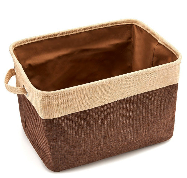 PawlixCare Dog Toy Storage Basket – Foldable Pet Toy Organizer Bin